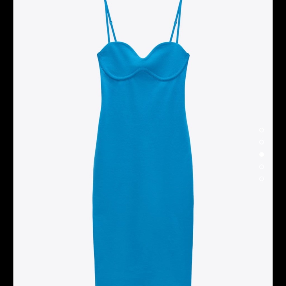 COPY - Zara sweetheart neckline dress